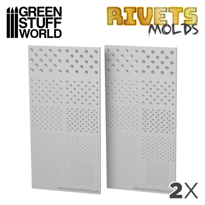 RIVETS Texture Silicone mould / Silikónová forma RIVETS Texture