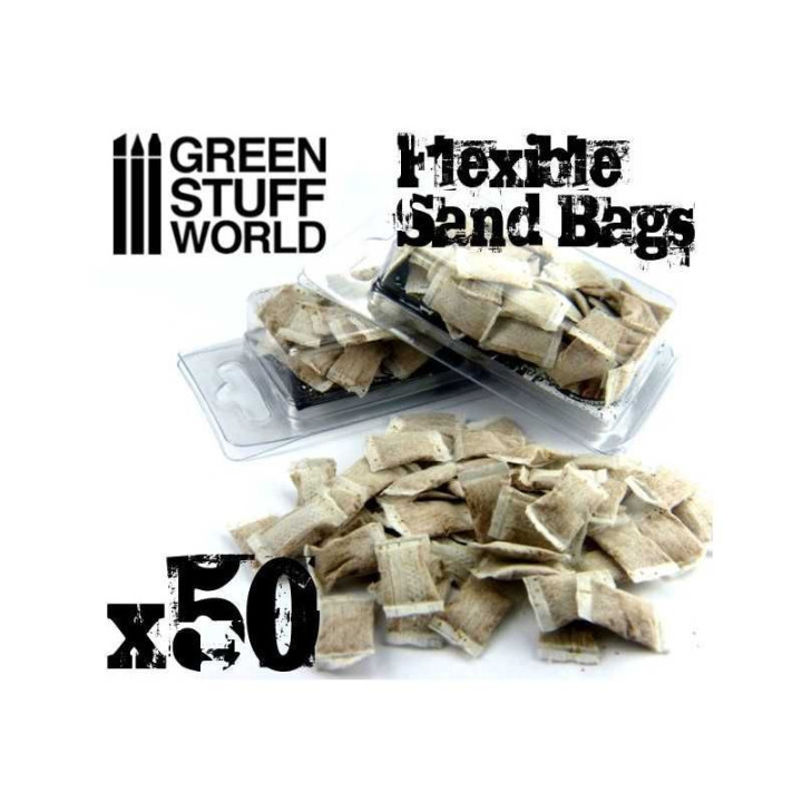Flexible Sand Bags x50 / Flexibilné vrecia na piesok x50