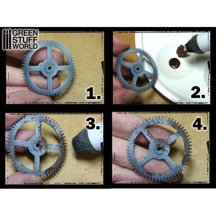 Weathering Sticks 8mm (set 3pc) / Weathering paličky 8mm (sada 3 ks)