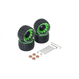 Exway Cloud Wheel 110mm (zelená, 4ks)