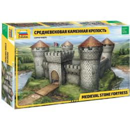 Model Kit diorama 8510 - Medieval Stone Fortress (RR) (1:72)