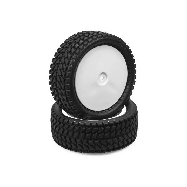 Přední nalepené Off Road 1/10 gumy, hrubý silniční profil, 2 ks.