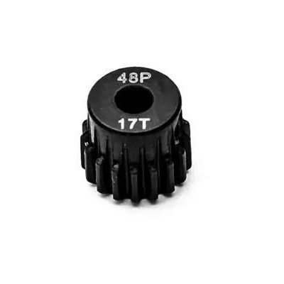 Ocelový motorový pastorek 17 zubů, modul 48DP s 3,17mm vrtáním