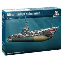 Model Kit ponorka 5609 - U-BOOT BIBER (1:35)