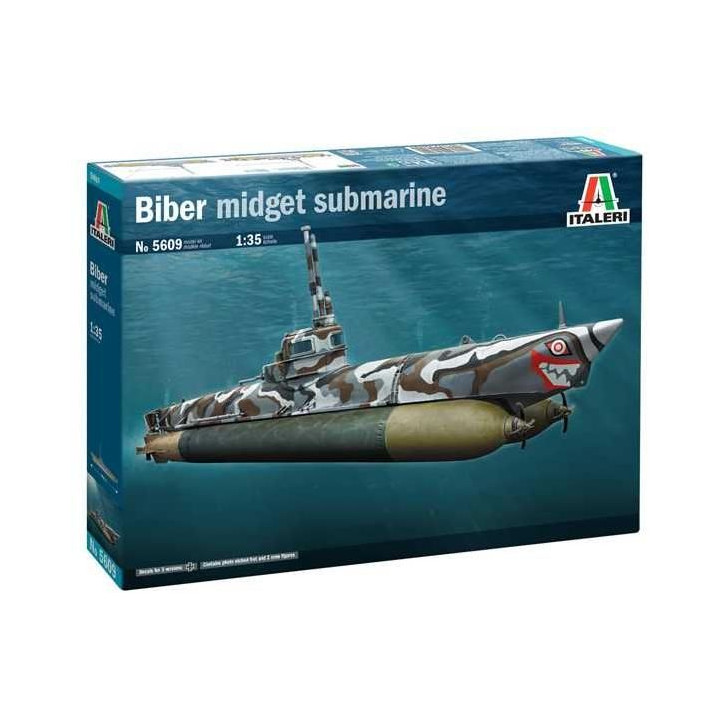 Model Kit ponorka 5609 - U-BOOT BIBER (1:35)