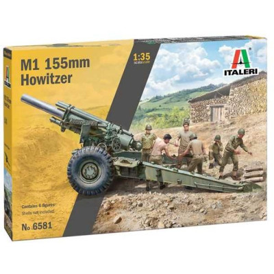 Model Kit military 6581 - M1 155mm Howitzer (1:35)