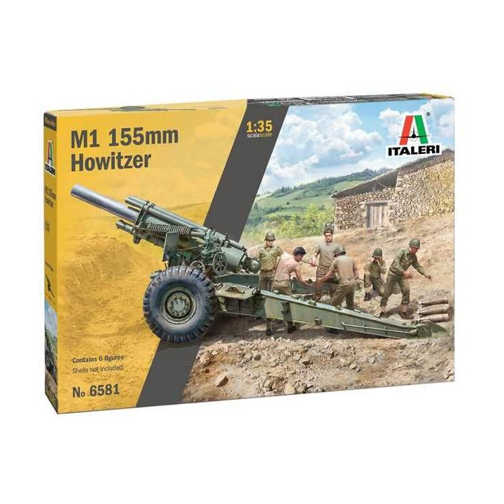 Model Kit military 6581 - M1 155mm Howitzer (1:35)