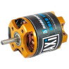Střídavý elektromotor s rotačním pláštěm nové generace pro modely větroň do 1100g, trenér do 900g, akro do 800g, 3D do 650g,  napájení Lixx 2-4s, hřídel 3,17 mm, regulátor 18-25A.