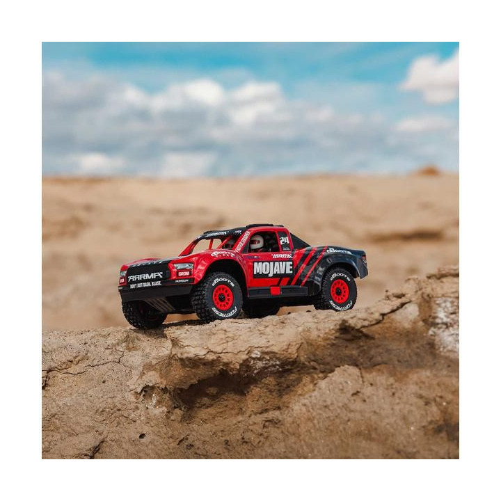 Arrma Mojave Grom 1:18 4WD RTR Červená