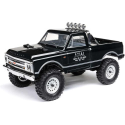 Malý RC model auta na dálkové ovládání v měřítku 1:24 Axial SCX24 s karosérií Chevrolet C10 1967 a náhonem 4x4. Model je sestaven a připraven k jízdě, vše potřebné je v balení. Doba jízdy přes 40 minut! Stejnosměrný motor, RC souprava 2.4GHz. Nová...