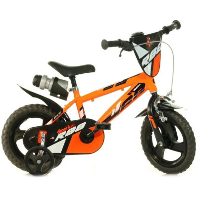 DINO Bikes - Dětské kolo 12" oranžové
