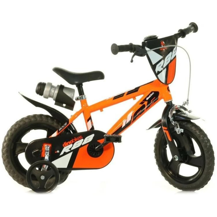 DINO Bikes - Dětské kolo 12" oranžové