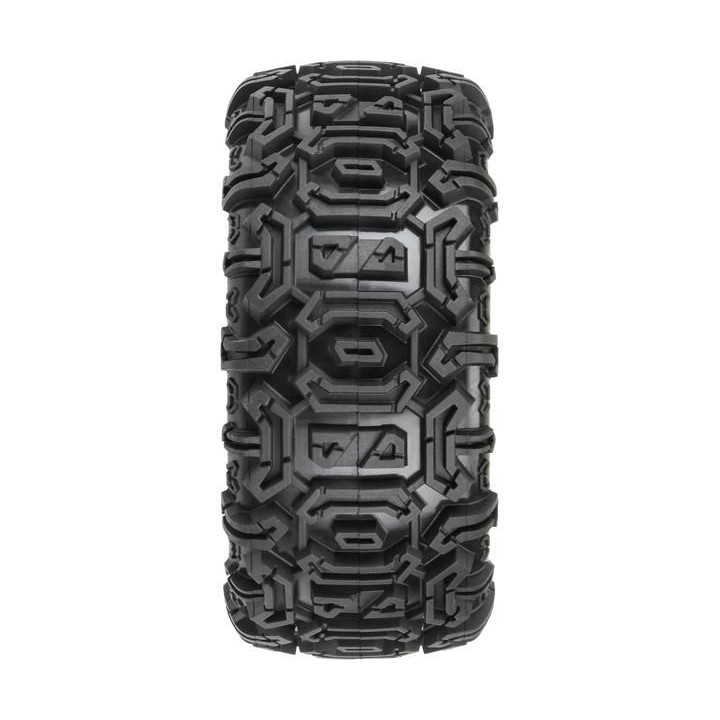 Duratrax kolo 2.2"/3.0" Warthog H12/14mm černé (2)