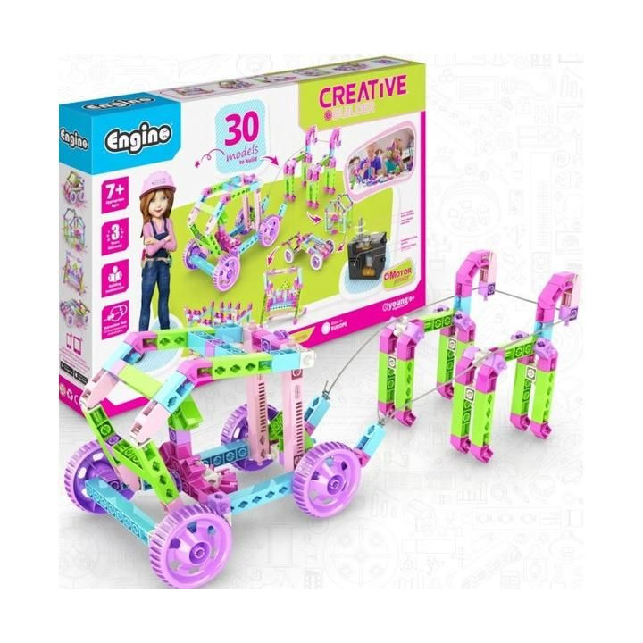 Engino Creative Builder Designer 30 modelů + motor