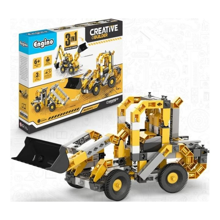 Engino Creative Builder nakladač 3v1