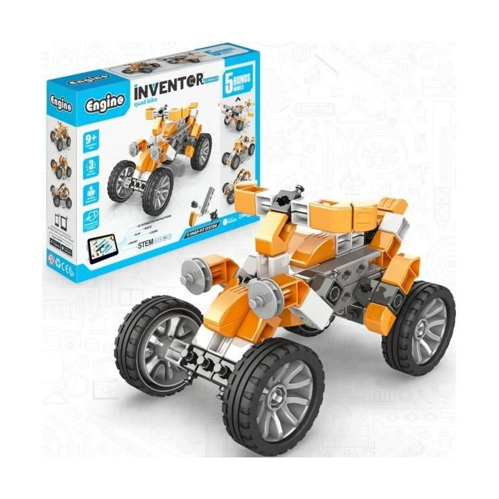 Engino Inventor Mechanics čtyřkolka 5 modelů