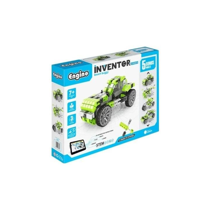 Engino Inventor Mechanics plážová bugina 5 modelů