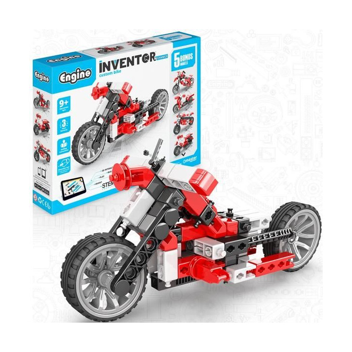 Engino Inventor Mechanics motorka 5 modelů