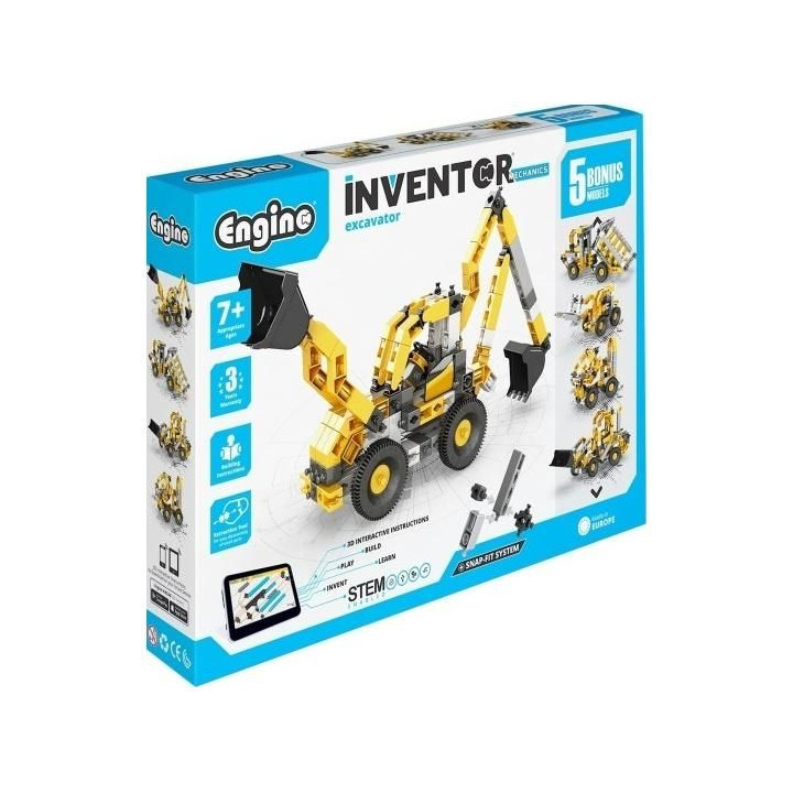 Engino Inventor Mechanics bagr 5 modelů