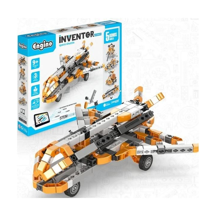 Engino Inventor Mechanics raketoplán 5 modelů