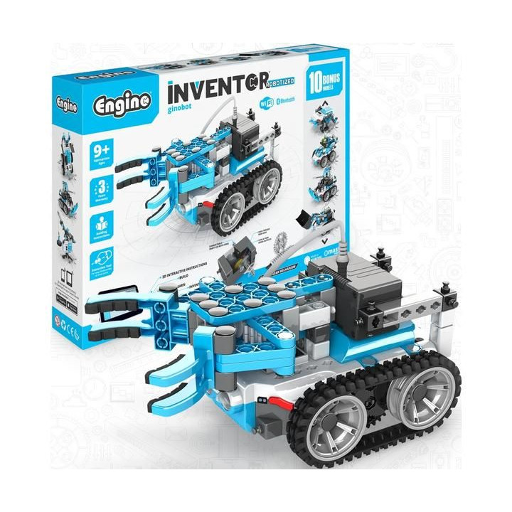 Engino Inventor Robotized ginoBot 10 modelů