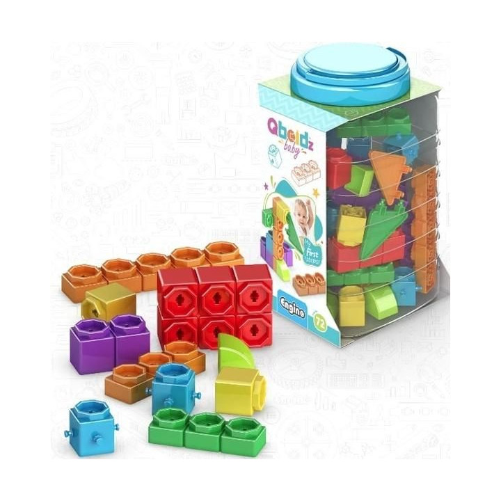 Engino Baby Qboidz Moje první kroky - velký set