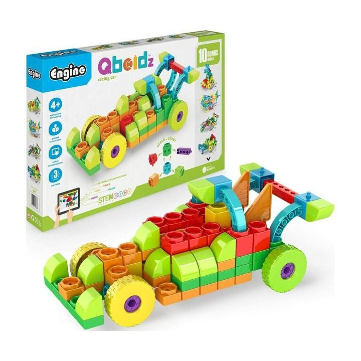 Engino Qboidz závodní auto 10 modelů