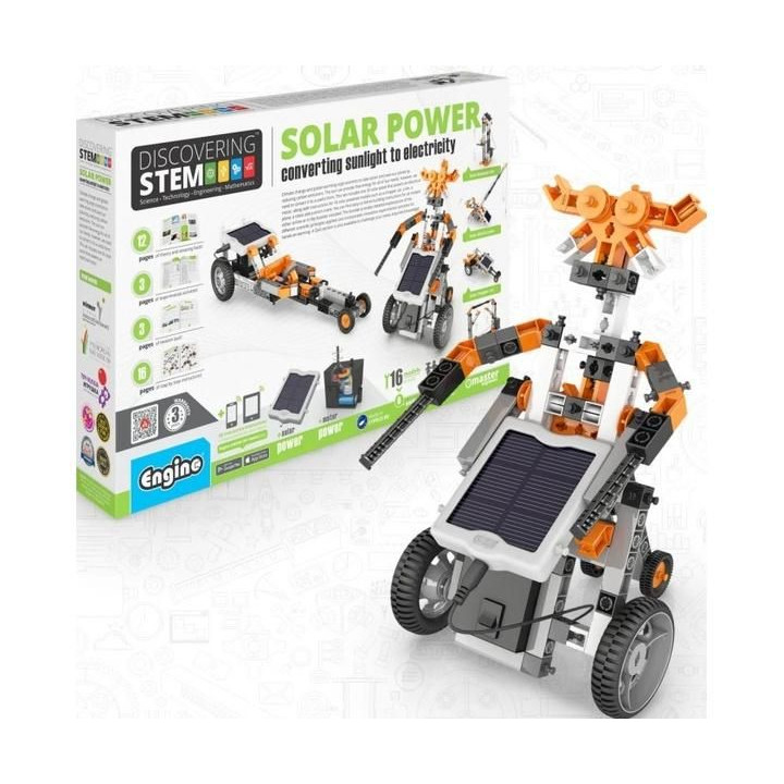 Engino Stem Solar power přeměna slunečního záření na elektřinu