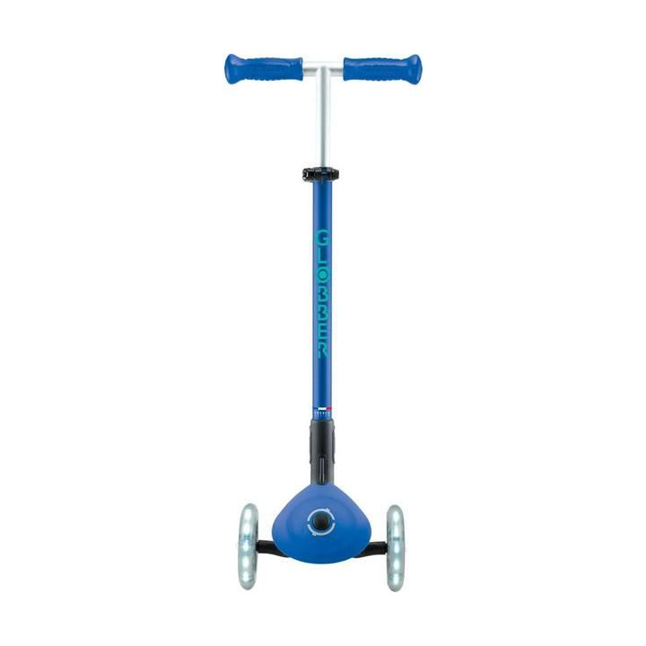 Globber - Koloběžka Primo Plus Lights V2 skládací Blue/Emerald Green