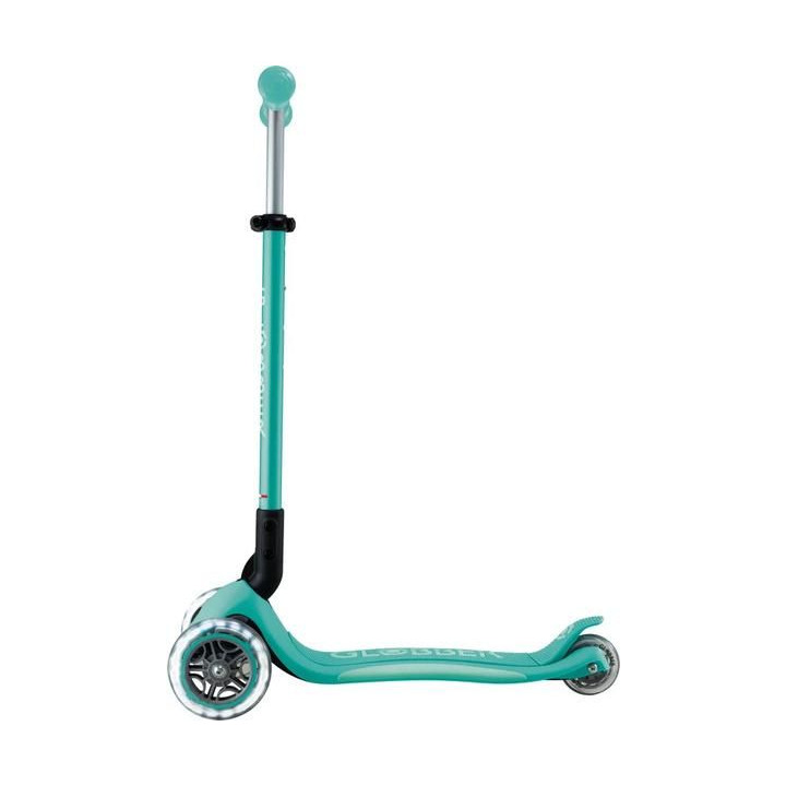 Globber - Koloběžka Primo Plus Lights V2 skládací Blue/Emerald Green