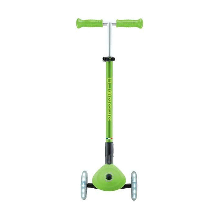 Globber - Koloběžka Primo Plus Lights V2 skládací Fuchsia/Sky Blue