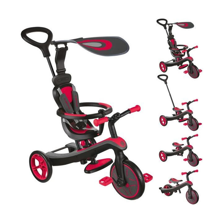 Globber - Tříkolka Explorer Trike 4in1 Iris