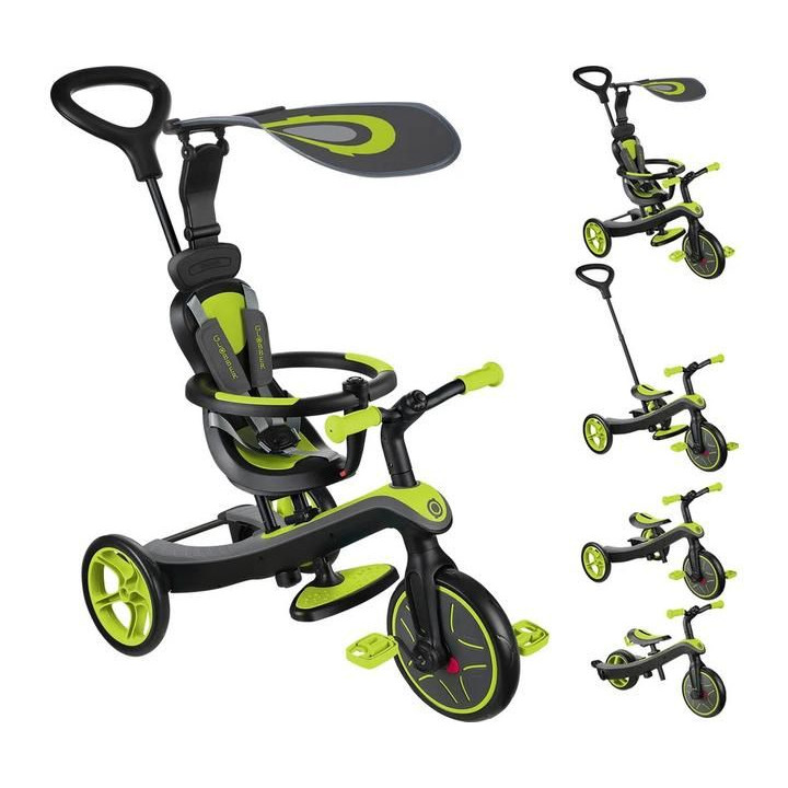 Globber - Tříkolka Explorer Trike 4in1 Iris
