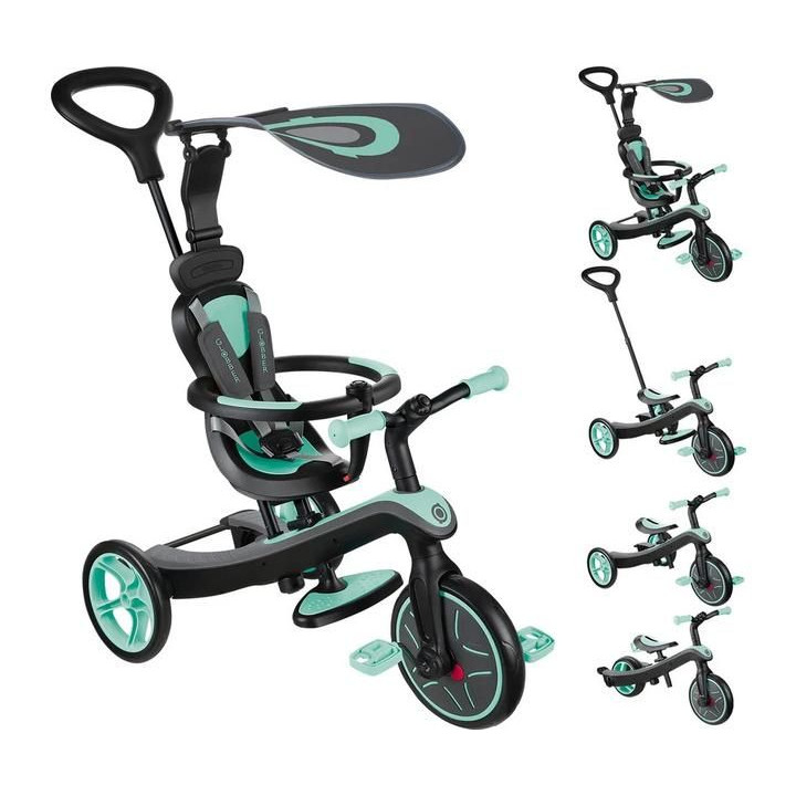 Globber - Tříkolka Explorer Trike 4in1 Iris