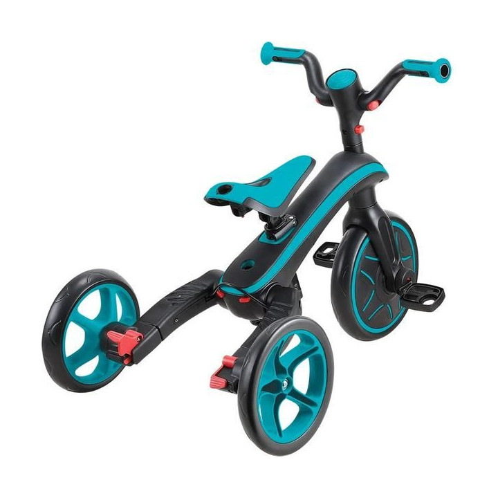 Globber - Tříkolka Explorer Trike 4in1 skládací Teal