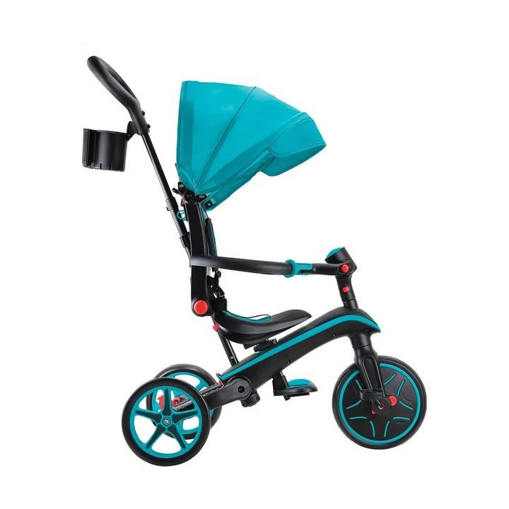 Globber - Tříkolka Explorer Trike 4in1 skládací Teal