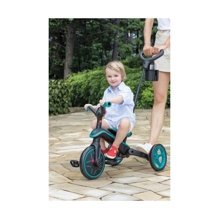 Globber - Tříkolka Explorer Trike 4in1 skládací Teal