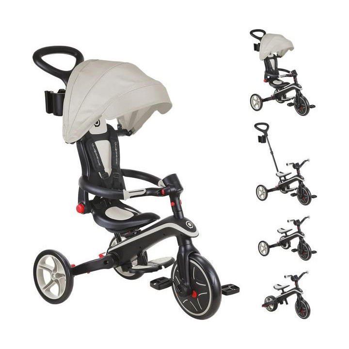 Globber - Tříkolka Explorer Trike 4in1 skládací Teal