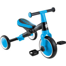 Učebním tříkolka a odrážedlo 2v1 Globber - Learning Trike pro děti od 12 měsíců do 3 let, na které si naučí řídit, šlapat držet rovnováhu a užijí si spoustu zábavy. Snadná změna typu bez použití nářadí. Robustní rám, 2 nastavení výšky sedla,...
