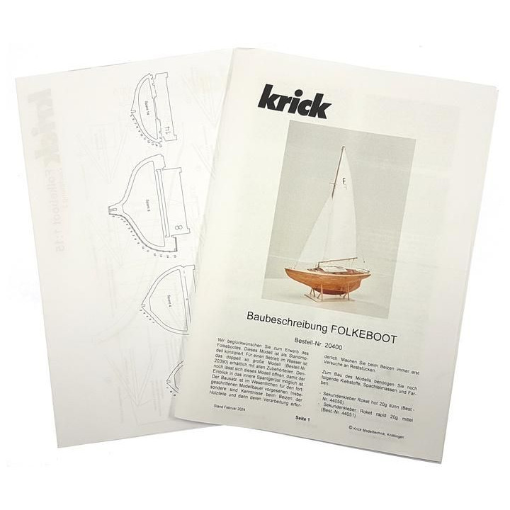 Krick Folkeboot 1:15 kit
