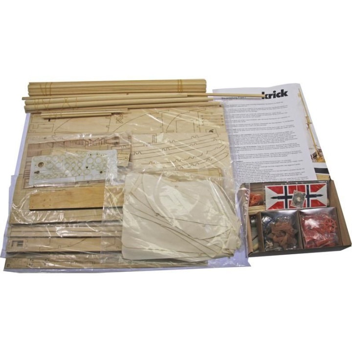 Modell-Tec Fram I. výzkumná polární loď 1:50 kit
