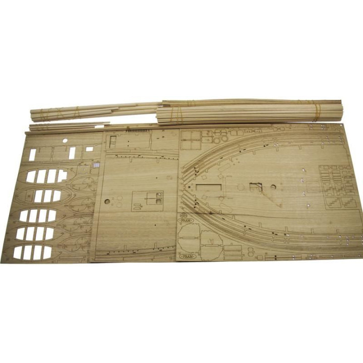 Modell-Tec Fram I. výzkumná polární loď 1:50 kit