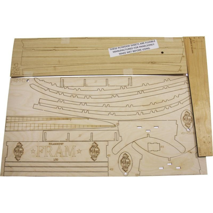 Modell-Tec Fram I. výzkumná polární loď 1:50 kit