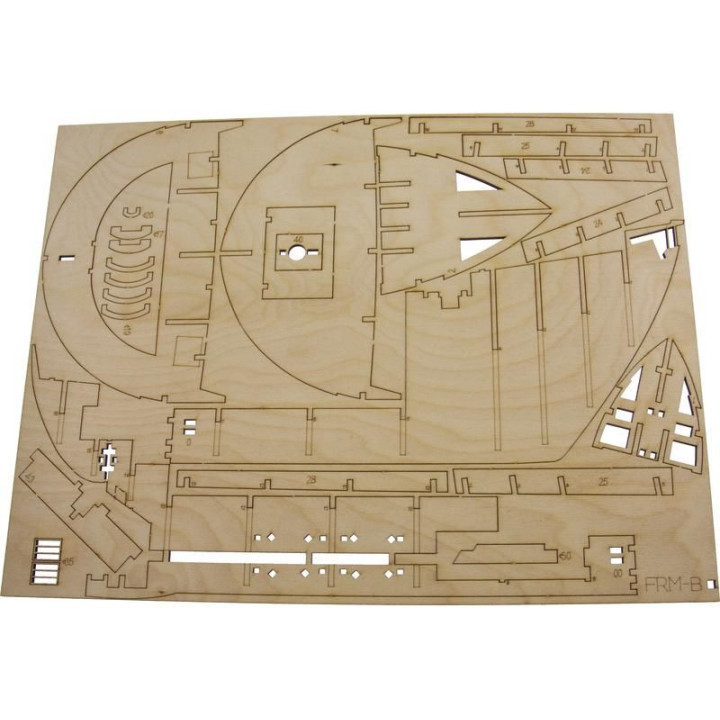 Modell-Tec Fram I. výzkumná polární loď 1:50 kit