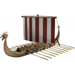 Türkmodel vikingská loď 1:87 kit