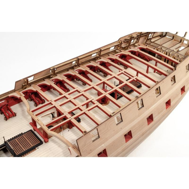 Vanguard Models HMS Indefatigable 1794 1:64 kit