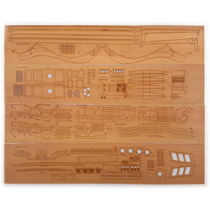 Vanguard Models HMS Indefatigable 1794 1:64 kit