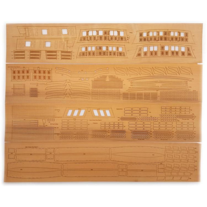Vanguard Models HMS Indefatigable 1794 1:64 kit