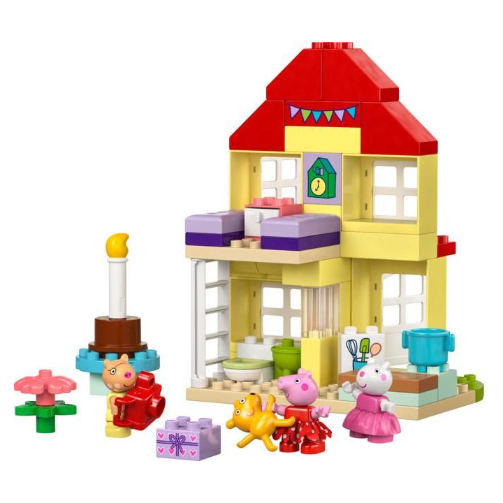 LEGO DUPLO - Prasátko Peppa a narozeninový dům