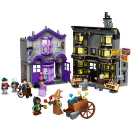 LEGO Harry Potter - Ollivanderův obchod a Obchod madame Malkinové